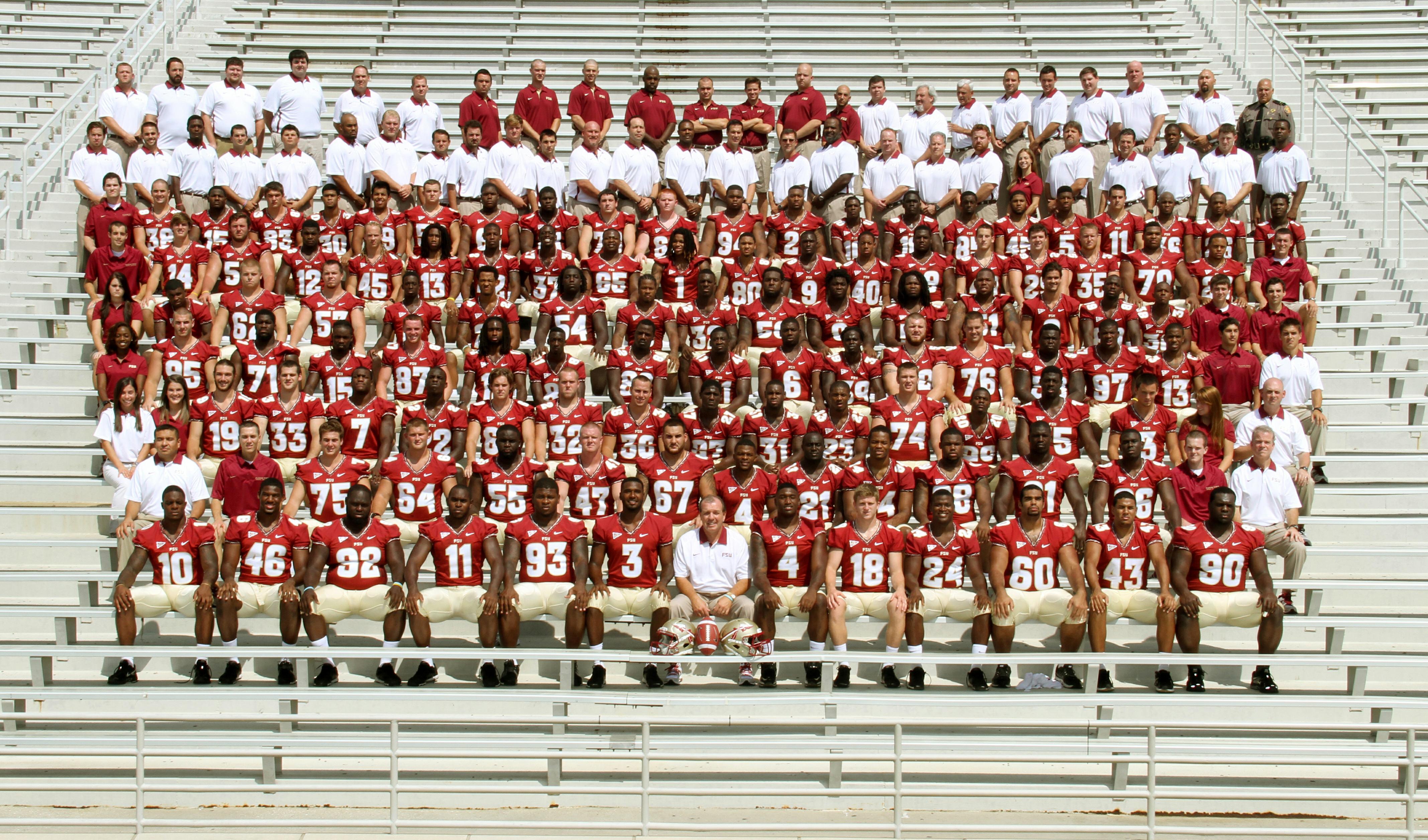 2013 Florida State Football Depth Chart