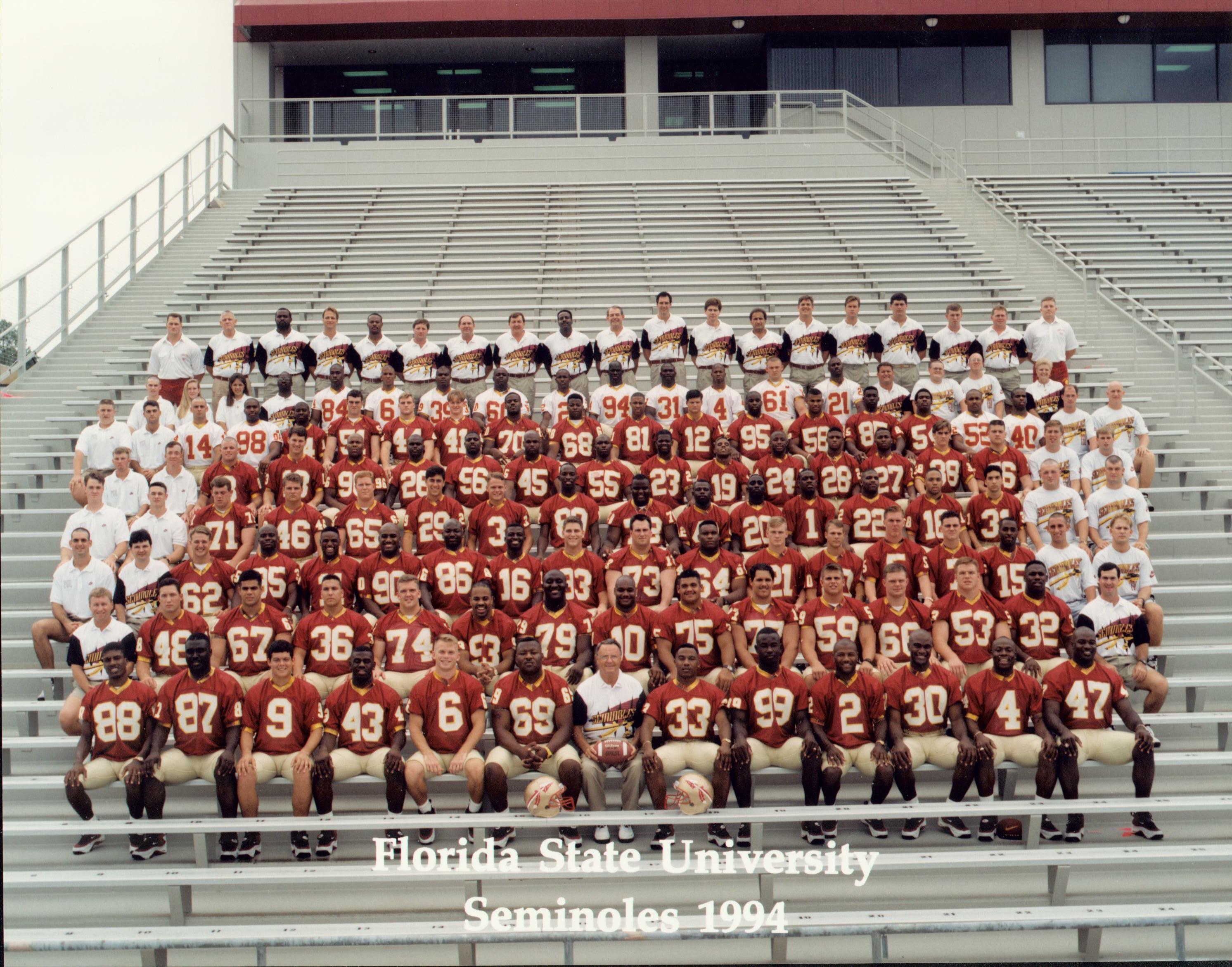 1995 Nebraska Football Depth Chart